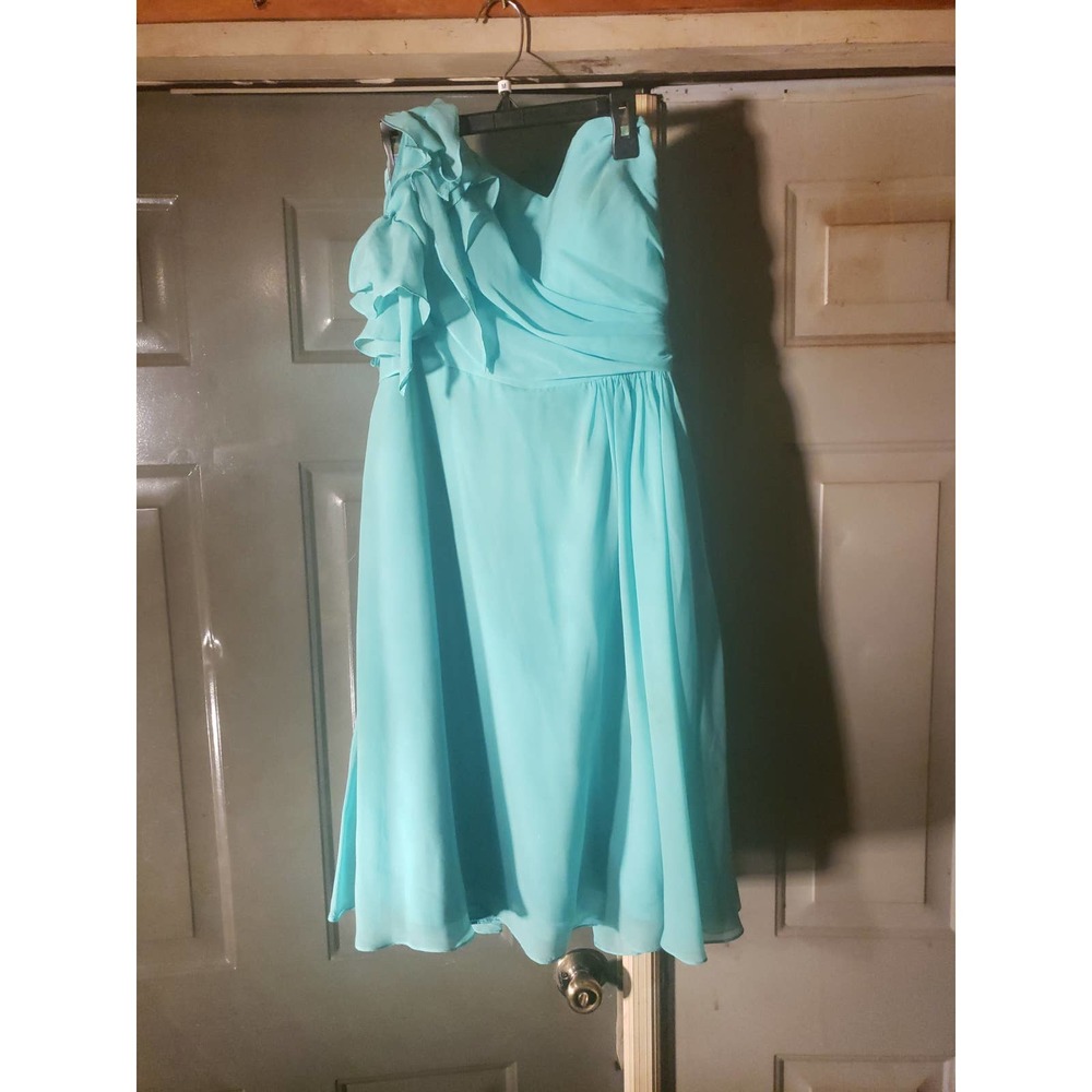 Jordan size 8 Turquoise Formal Dress